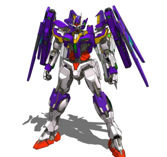 精细机器人机甲模型 高达 (5)